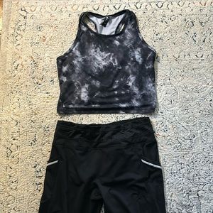 Cute workout outfit size Large